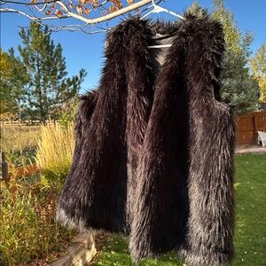 Faux Fur Teddy Vest